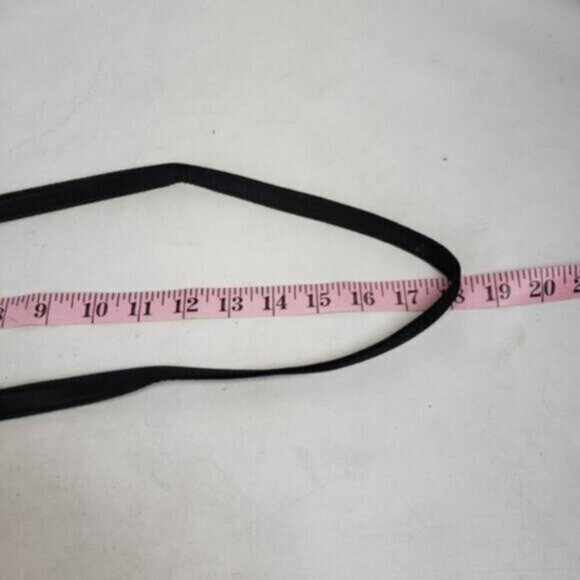 Zara Black Nylon Drawstring  Lunch Bag Crossbody Double Handles Back to School - Picture 12 of 13